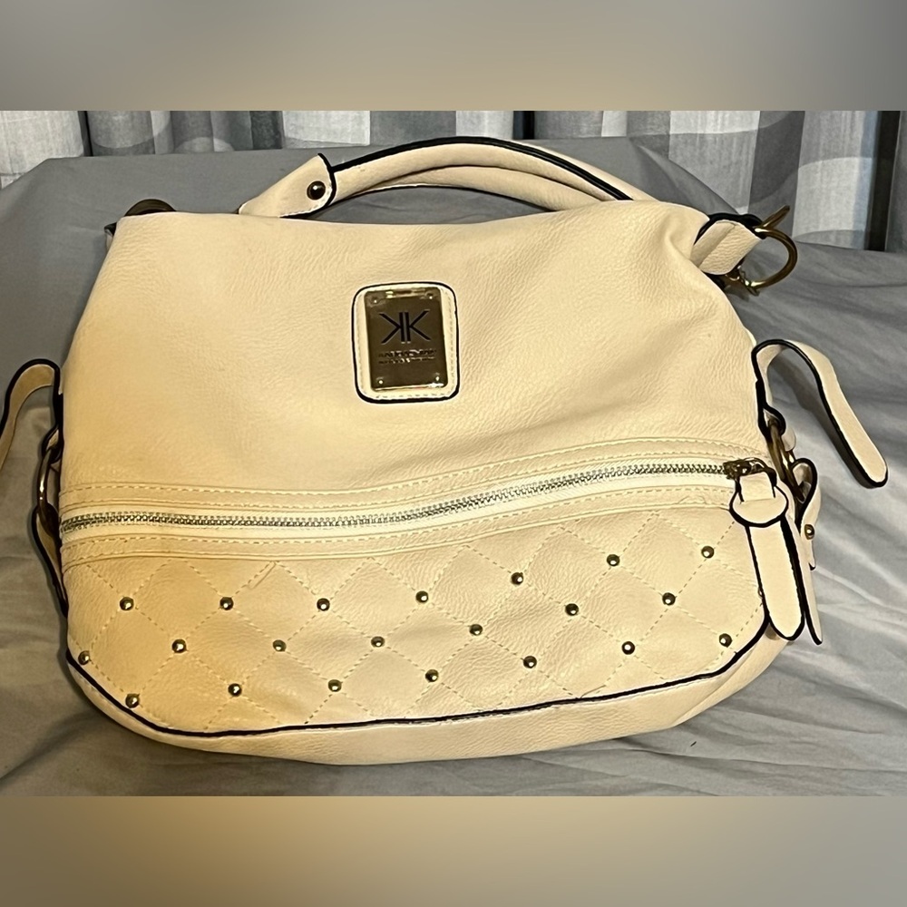 Kim Kardashian Kardashian Kollection‎ Bag Off White Studded Bottom